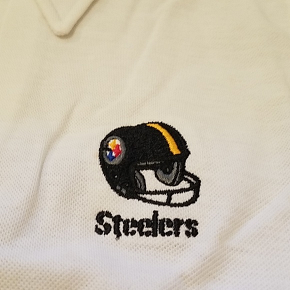 NWOT Vintage Pittsburgh Steelers Champion ss polo - Picture 2 of 4